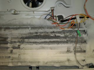 freezer repair - iced coils freezer repair - iced coils
